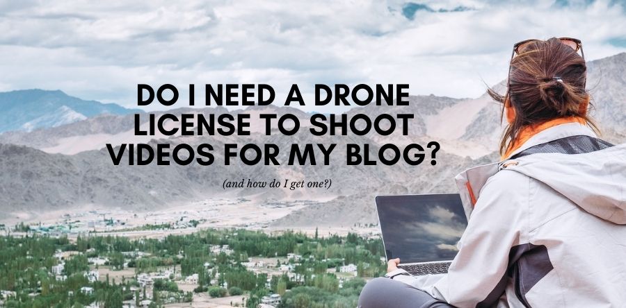 Do I need a drone license in the Philippines to shoot videos for my blog and Youtube channel?